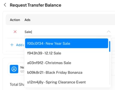 Transfer Saldo Instan